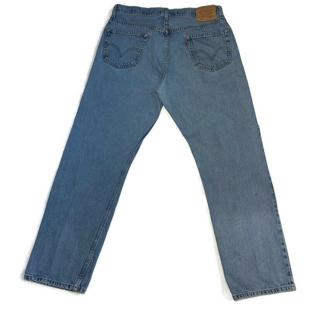 Levi's 505 Relaxed Fit Straight Leg Blue Jeans